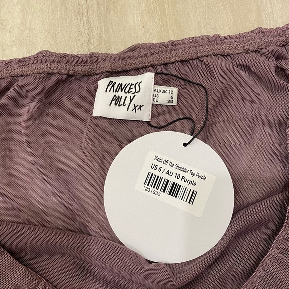 Princess Polly Purple Crop Top - Picture 12 of 13